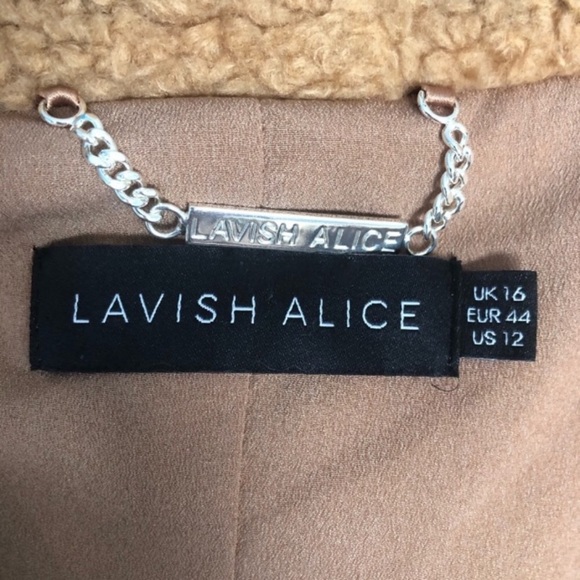 LAVISH ALICE boucle striped jacket coat - Picture 4 of 6